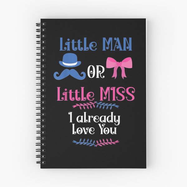 Item preview, Little Man Or Miss I Already Love You Gender Reveal Party  designed and sold by maizreo.
