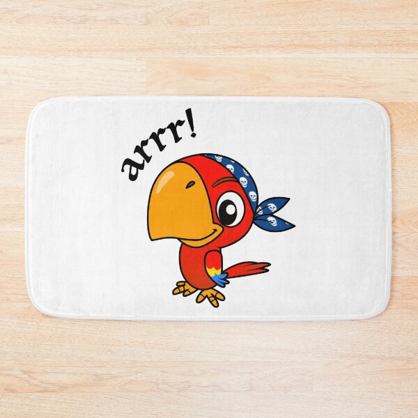 Item preview, "Arrr!" Parrot: talk like a pirate day designed and sold by Happy Puppy Print On Demand.
