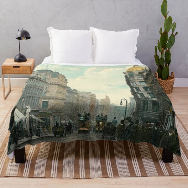 Item preview, Vintage Illustration of Sauchiehall Street, Glasgow designed and sold by yourscotland.
