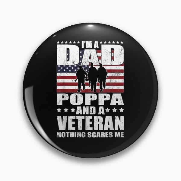 Item preview, Mens I Am A Dad A Poppa And A Veteran Happy Fathers Day  designed and sold by maizreo.
