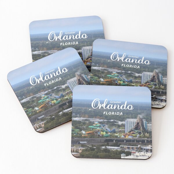 Item preview, Orlando, Florida - Beautiful (Greater) Orlando Skyline - Popular Travel Destination designed and sold by leemcnut.