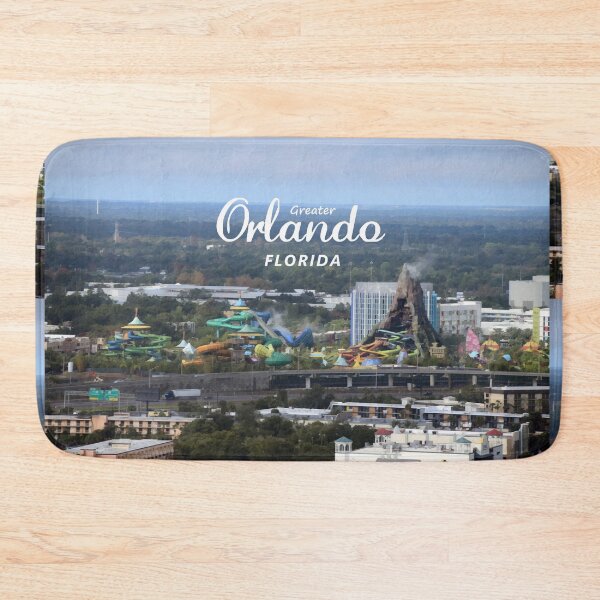 Item preview, Orlando, Florida - Beautiful (Greater) Orlando Skyline - Popular Travel Destination designed and sold by leemcnut.