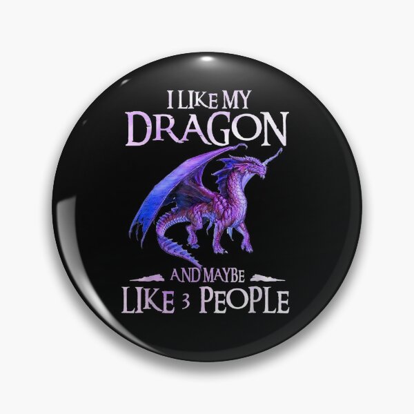 Item preview, Dragon I Like Dragon And Maybe 3 People Funny Dragon Lovers  designed and sold by maizreo.