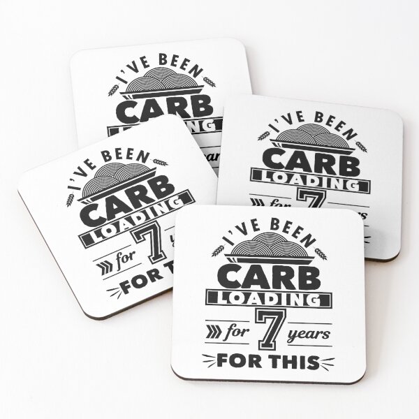 Item preview, I've Been Carb Loading for 7 Years #1 designed and sold by iheartsport.