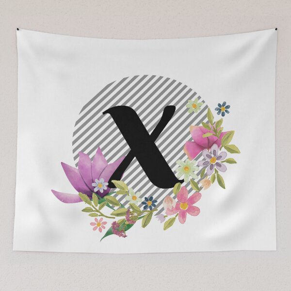 Item preview, Lowercase x letter Initials Personalized  designed and sold by IvoryNordic.