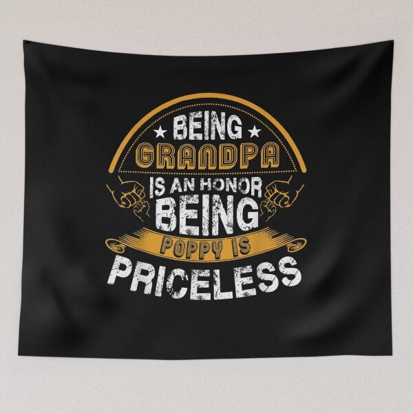 Item preview, Mens Being A Grandpa Is An Honor Being A Poppy Fathers Day  designed and sold by anniet33.