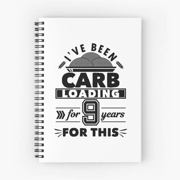 Item preview, I've Been Carb Loading for 9 Years #1 designed and sold by iheartsport.