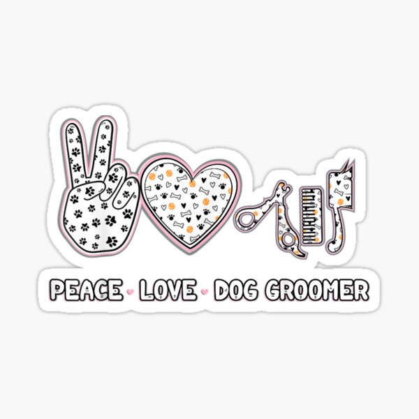 Details about   Forever Dog Groomers Dad Sticker Portrait 