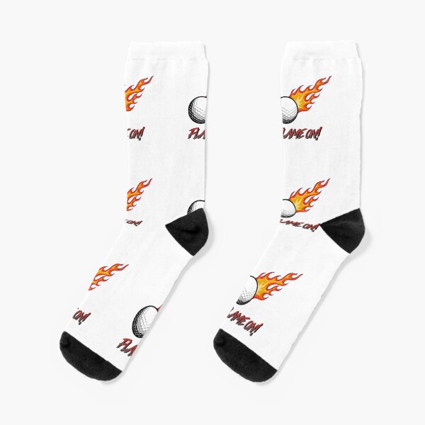 Item preview, Flame on! Golf ball! designed and sold by NexusArts.