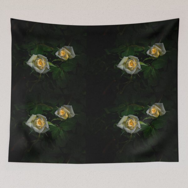 Item preview, Glowing White Roses designed and sold by alabca.