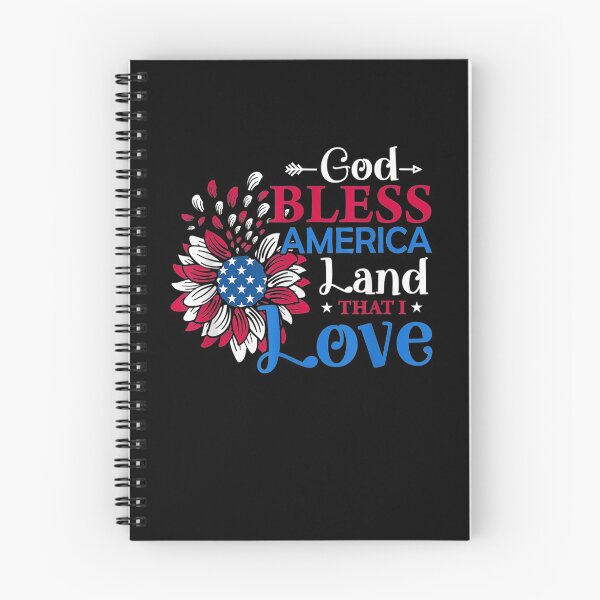 Item preview, God Bless America Land That I Love Sunflower American Flag  designed and sold by maizreo.
