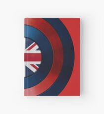 CAPTAIN BRITAIN - Captain America inspirierte britischen Schild Notizbuch
