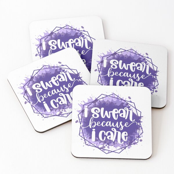 Item preview, I swear because I care designed and sold by thepetcellar.