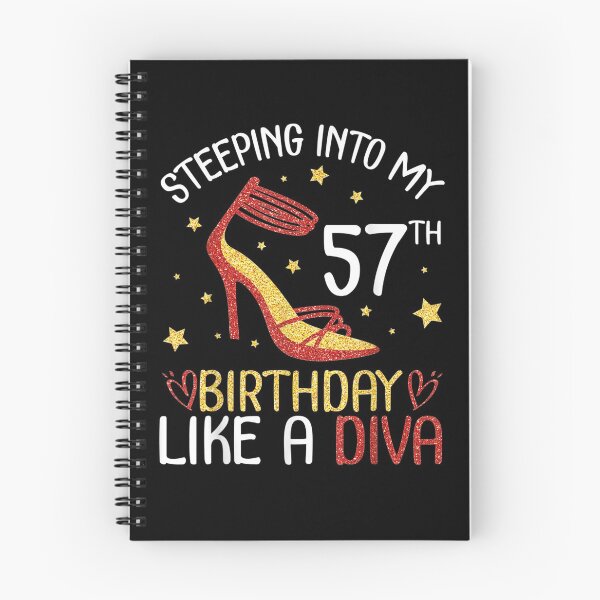 Item preview, Stepping Into My 57th Birthday Like A Diva Happy To Me Mom  designed and sold by maizreo.