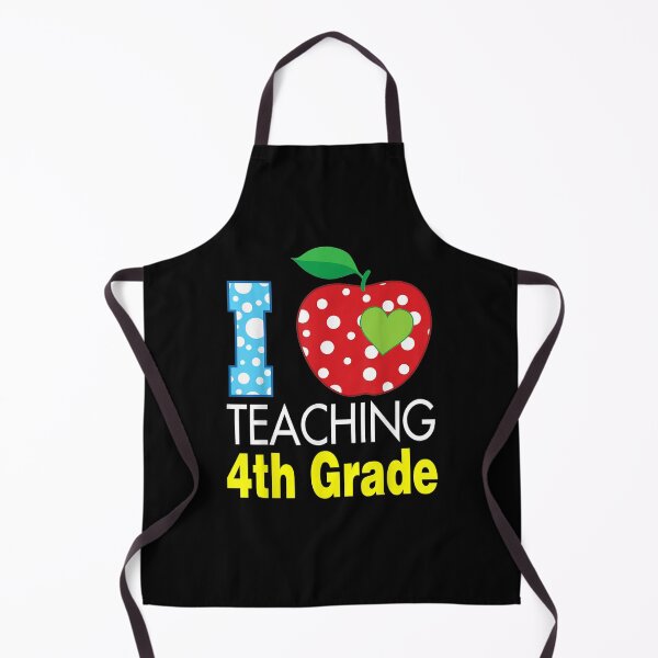 Item preview, I Love Teaching Fourth Grade 4th Teacher Back To School designed and sold by maizreo.