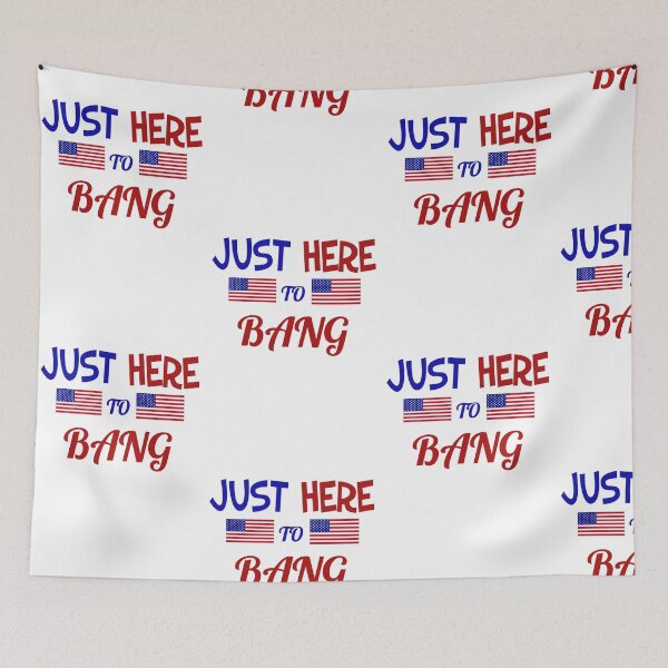 Item preview, Just here to bang designed and sold by shirtsdesignpk.