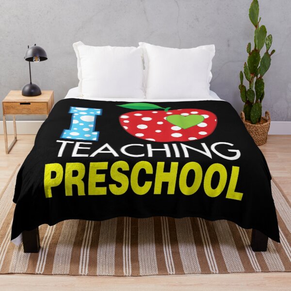 Item preview, I Love Teaching Preschool Teacher Back To School First Day  designed and sold by maizreo.