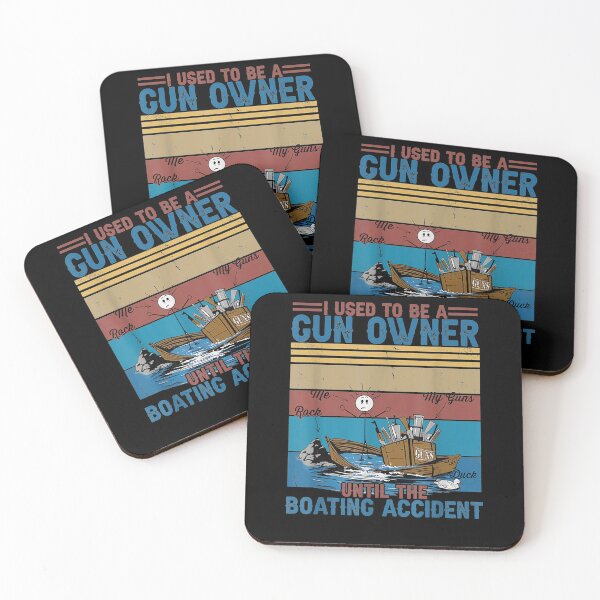 Item preview, I Used To Be A Gun Owner Until The Boating Accident Funny  designed and sold by maizreo.