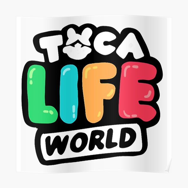 aesthetic toca life world logo