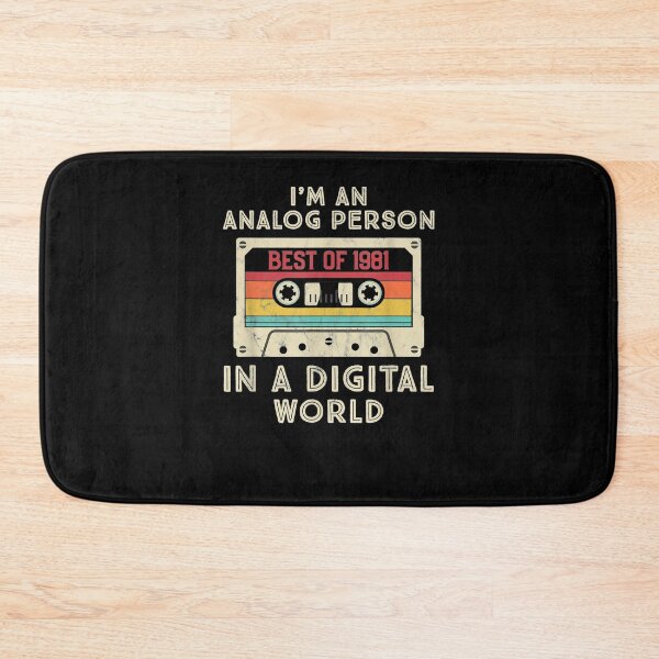 Item preview, Analog Person In A Digital World Vintage Cassette  designed and sold by maizreo.