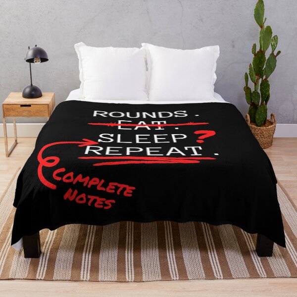 Item preview, ROUNDS. EAT. SLEEP? REPEAT.  designed and sold by MexaPrint.