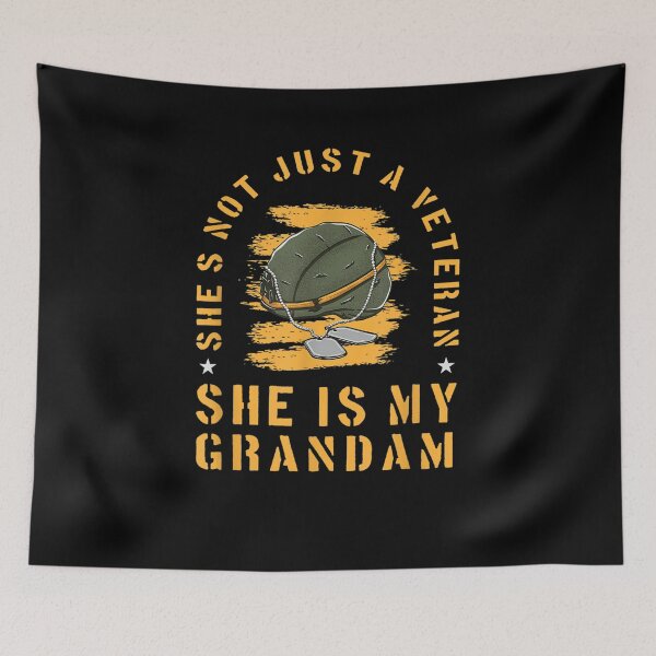 Item preview, He's Not Just A Veteran He's My Grandam Veterans Day  designed and sold by maizreo.
