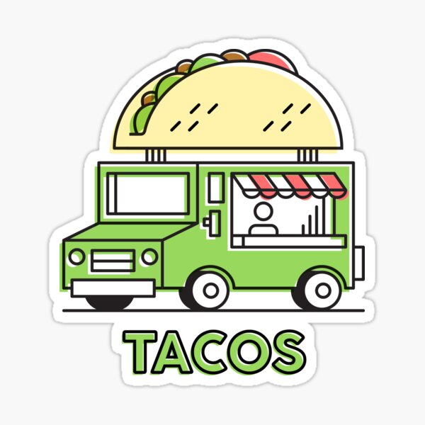 Item preview, Food Trucks - Tacos designed and sold by KovzUniverse.