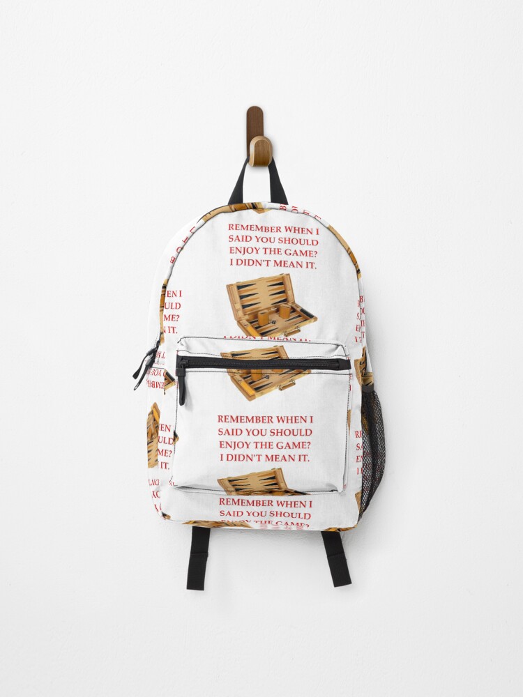 Thumbnail 1 of 3, Backpack, backgammon designed and sold by jimbuf.