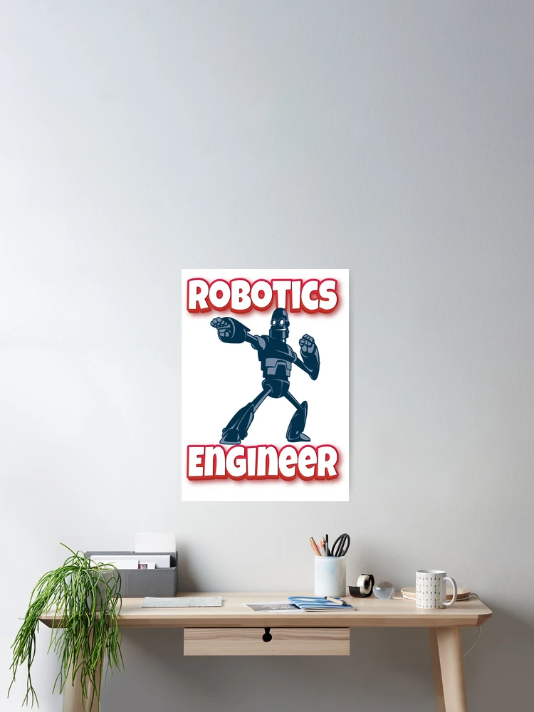 Thumbnail 2 of 3, Poster, Robotics Engineer designed and sold by ProjectRobotics.