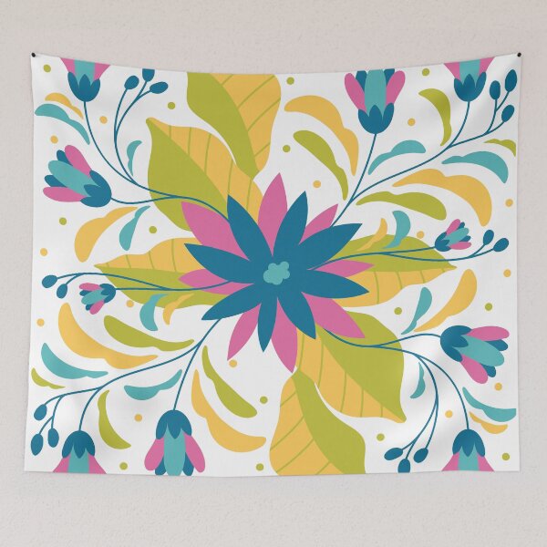 Item preview, Flowy Floral Pattern designed and sold by Pro-castinator.