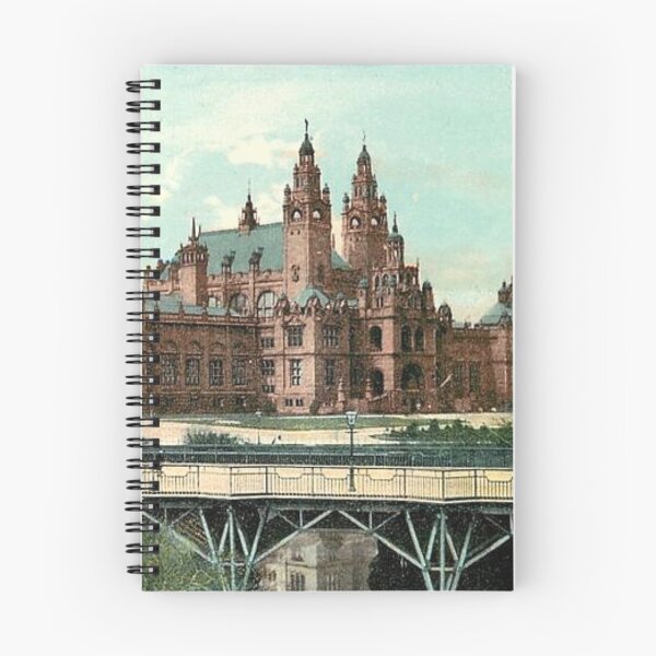 Item preview, Vintage Illustration of Kelvingrove Art Gallery & Museum, Glasgow designed and sold by yourscotland.