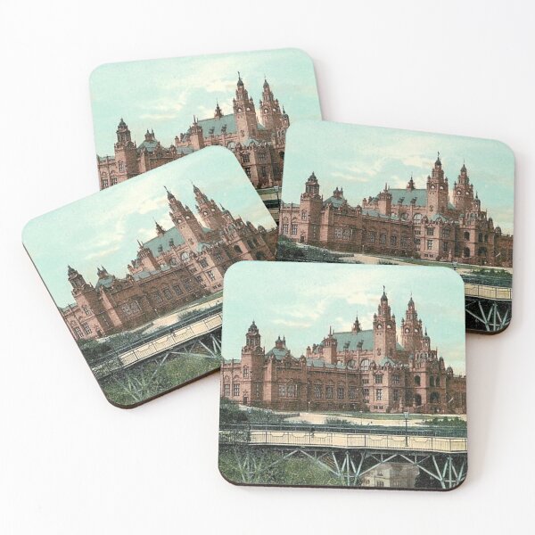 Item preview, Vintage Illustration of Kelvingrove Art Gallery & Museum, Glasgow designed and sold by yourscotland.