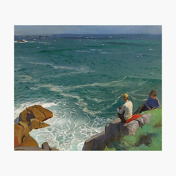The Green Sea, Lamorna (1907) - Dame Laura Knight Photographic Print