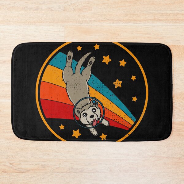 Item preview, Cute Vintage Berger Picard Dog Retro Picardy Shepherd Dog In Space designed and sold by JokeGysen.