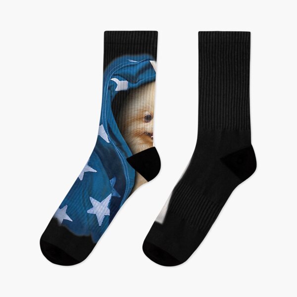 Item preview, July 4th Independence Day American Flag Pomeranian  designed and sold by maizreo.
