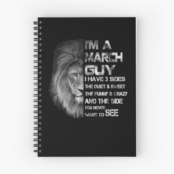 Item preview, I'm A March Guy I Have 3 Sides The Quiet And Sweet The Funny  designed and sold by anniet33.