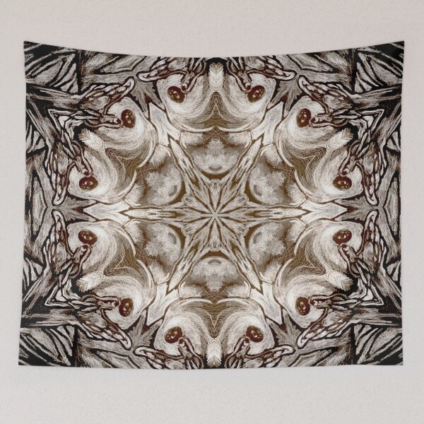 Item preview, Black and White Figure Drawing Pattern 1 designed and sold by Geoff Treagus.