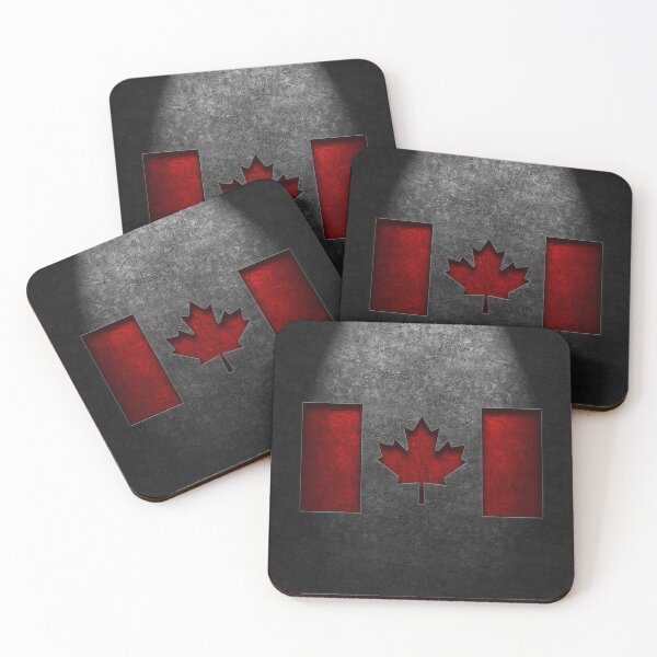 Item preview, Canadian Flag Stone Texture Repost designed and sold by The Learning Curve Photography.