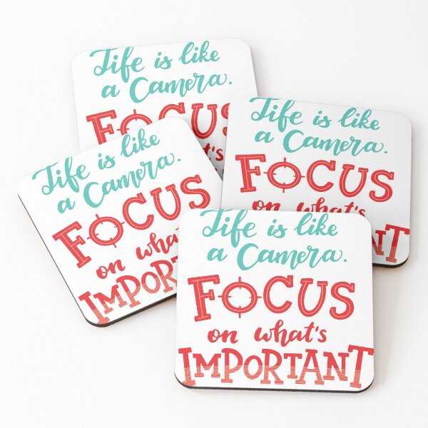 Item preview, Life Is Like A Camera. Focus On What's Important designed and sold by lenoleum.