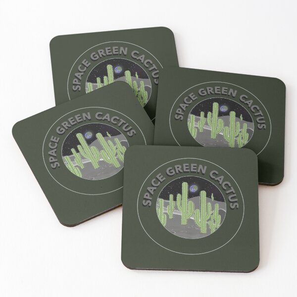 Item preview, Space green cactus  designed and sold by Weather gifts .