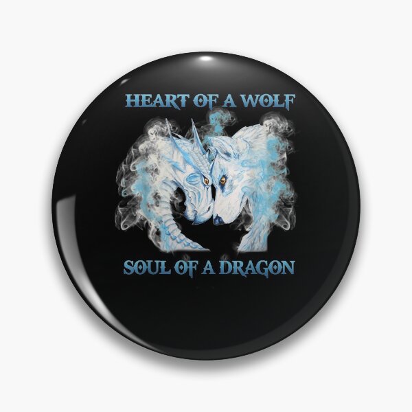 Item preview, Heart Of A Wolf Soul Of A Dragon  designed and sold by anniet33.
