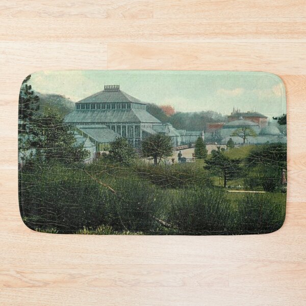 Item preview, Vintage Illustration of Botanic Gardens & Kibble Palace, Glasgow designed and sold by yourscotland.