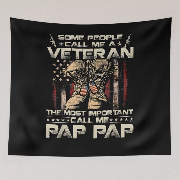 Item preview, Mens People Call Me Veteran The Most Important Call Me Pap Pap  designed and sold by anniet33.
