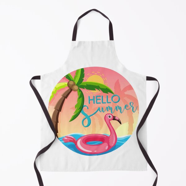 Item preview, Pink Flamingo Hello Summer designed and sold by jonrdesign.