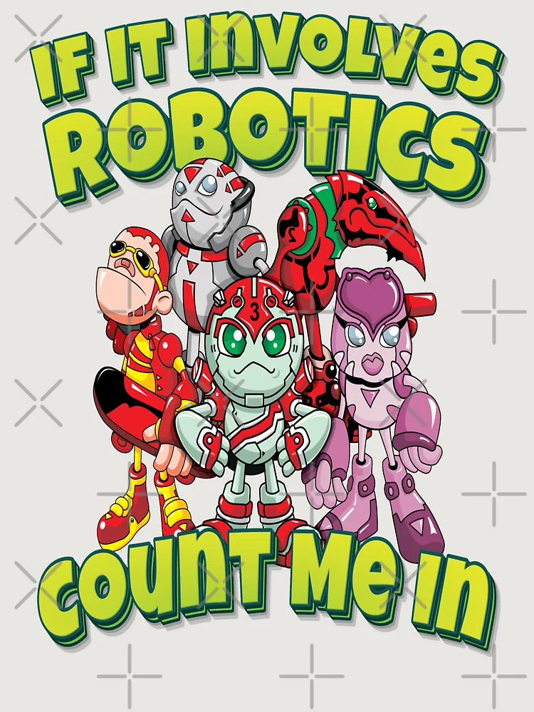 Thumbnail 6 of 6, Premium Oversized Sweatshirt, If It Involves Robotics Count Me In designed and sold by ProjectRobotics.