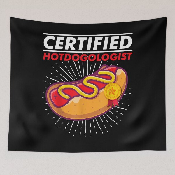 Item preview, Certified Hotdogologist Award Hotdog Ketchup Mustard Mayo  designed and sold by maizreo.