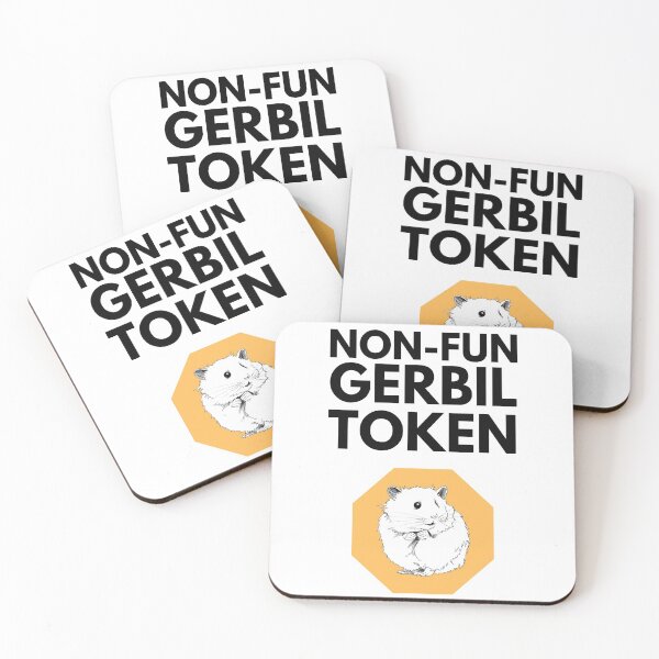 Item preview, Non-Fun Gerbil Token - NFT designed and sold by CalledEclectic.
