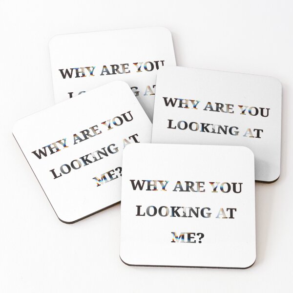 Item preview, Why are you looking at me? designed and sold by YLArts.