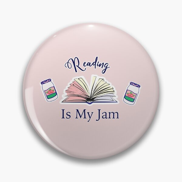 Item preview, Reading is my JAM designed and sold by FamilyCurios.