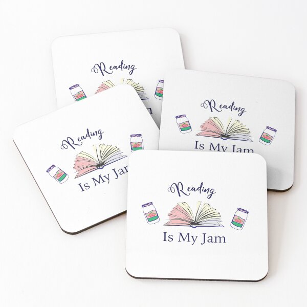 Item preview, Reading is my JAM designed and sold by FamilyCurios.